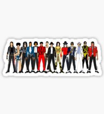 Outfits of Jackson LV Sticker