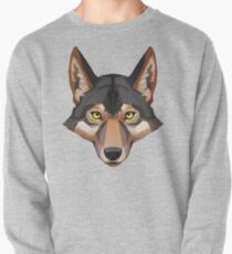 Wolf Portrait Pullover