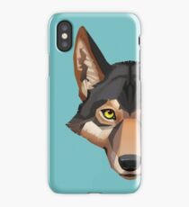 Wolf Portrait iPhone Case