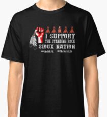 Camiseta clásica Apoyo a Standing Rock Sioux Nation