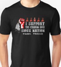 I Support Standing Rock Sioux Nation Unisex T-Shirt