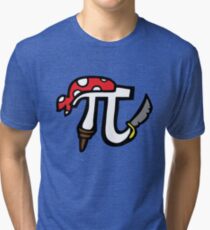 Pi Pirate Tri-blend T-Shirt