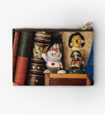 Bookshelf Zipper Pouch