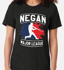 Negan Major League Baseball Lucille Walking Dead Vintage T-Shirt