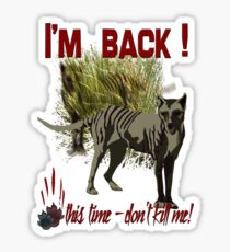 Thylacine Sticker