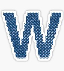 Fly The W - Ugly Christmas Sweater Sticker