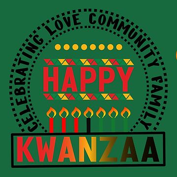 Vintage Gift Wrap - Kwanza  Happy kwanzaa, Vintage wrapping