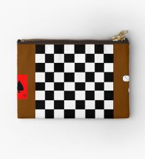 Chess Board, Dice, And Playing Card Studio Pouch