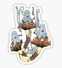 Four Little Monsters Sticker