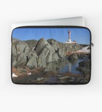 Sunny March Day at Cape Forchu Laptop Sleeve