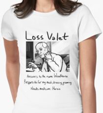 Loss Valet Women's Fitted T-Shirt