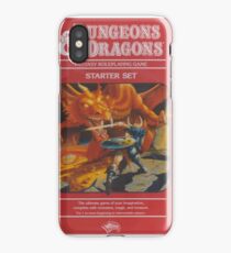 Dungeon Dragon Red Box iPhone Case