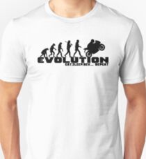 Biker Evolution T-Shirts and Hoodies Unisex T-Shirt