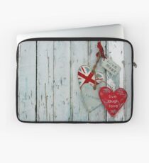 Home Is Where the Heart Is Laptop Sleeve