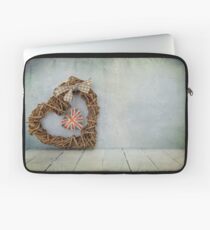 Wooden Heart Laptop Sleeve