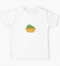 Netter Kaktus im gelben Topf Kinder T-Shirt