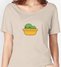 Cute cactus in yellow pot Women's Relaxed Fit T-Shirt
