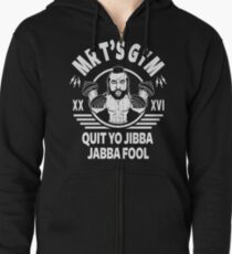 Mr T's Gym Zipped Hoodie