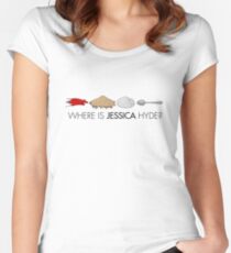 Utopia - where is Jessica Hyde? Women's Fitted Scoop T-Shirt