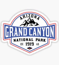 GRAND CANYON NATIONAL PARK ARIZONA MOUNTAINS HIKING CAMPING HIKE CAMP 1919 ADVENTURE 5 Sticker