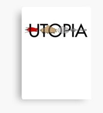 Utopia - Utopia title Canvas Print