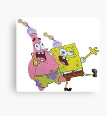 Spongebob Canvas Print
