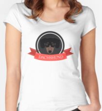 Teckel Women's Fitted Scoop T-Shirt
