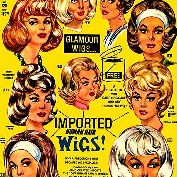 1950s WIG ADVERT