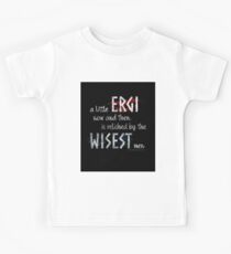 A Little Ergi Sticker Kids Tee