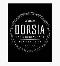 Dorsia (aged look) Photographic Print