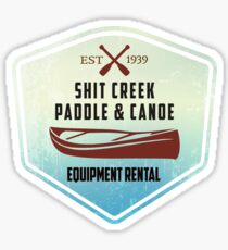 Paddle & Canoe Equipment Rental Sticker