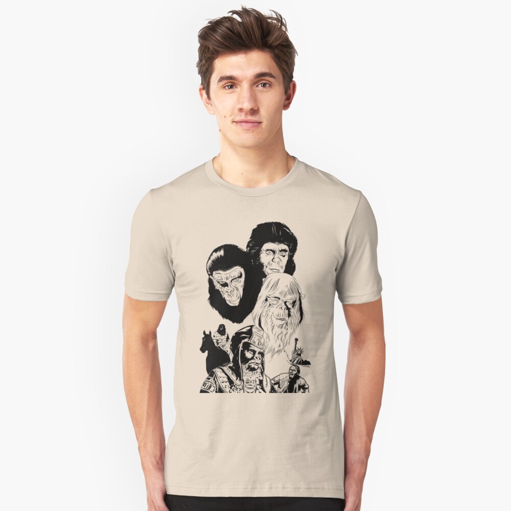 Ape Planet! Slim Fit T-Shirt