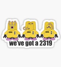 We've got a 2319 Sticker