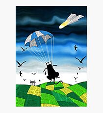 Paper Parachute Photographic Print