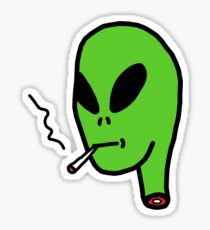 Alien Lmao Sticker