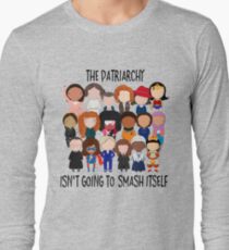 Patriarchy, SMASH Long Sleeve T-Shirt