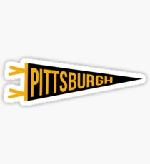 Pittsburgh Pennant Sticker