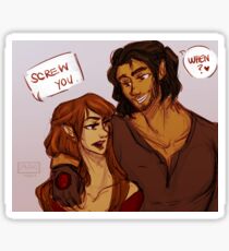 Nessian Sass Sticker