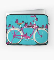 Butterfly Bicycle Laptop Sleeve