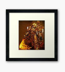 God Emperor Trump Framed Print
