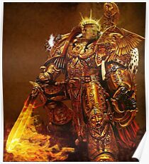 Póster Dios emperador Trump