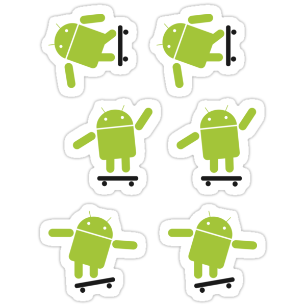 "Android­" Stickers by gomex Redbubble