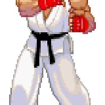 Ryu Fighting Stance SF3 Magnet for Sale by ropified