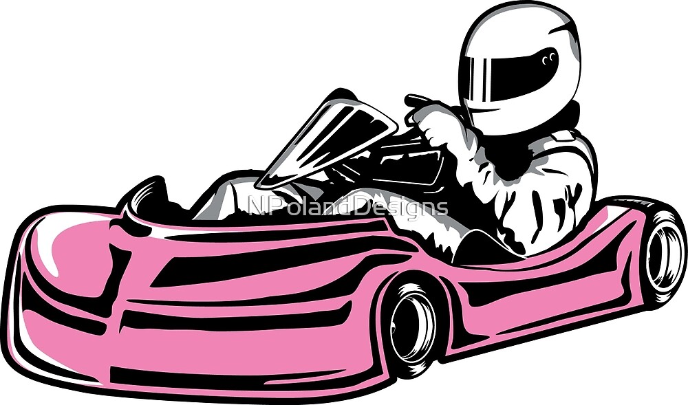 pink go kart for sale