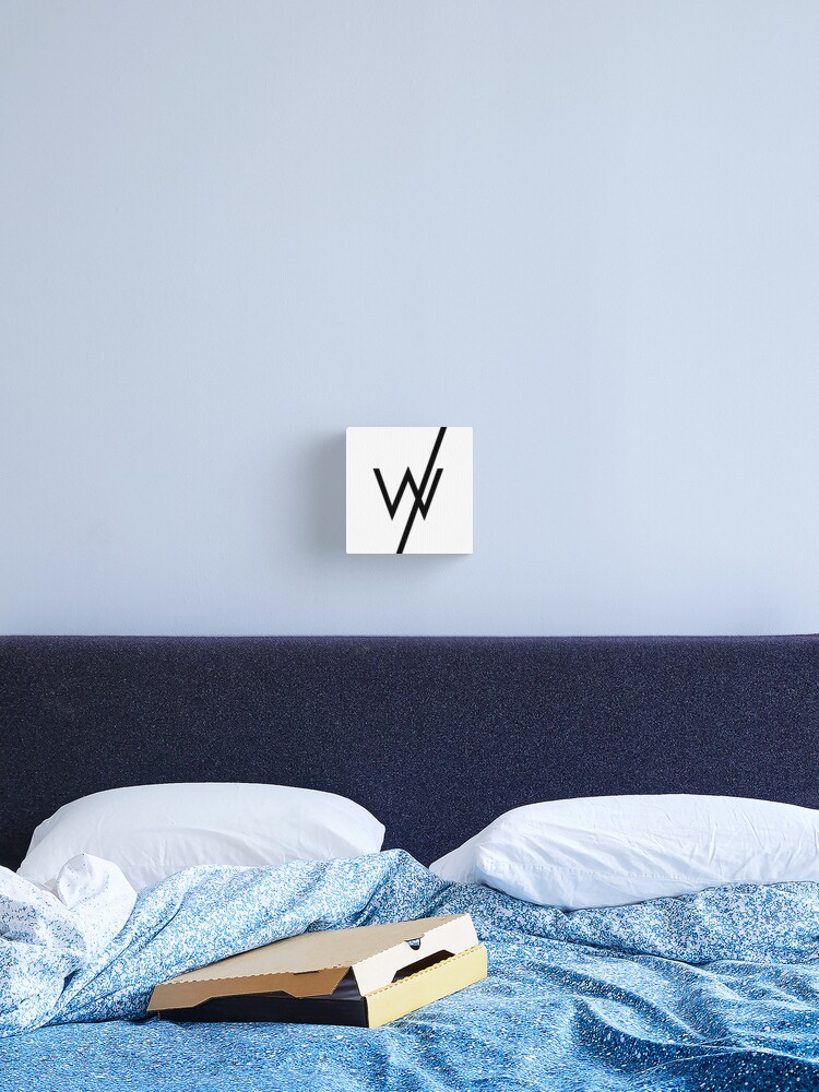 Sleeping With Sirens Famous Logo Canvas Print By Annyyaa Redbubble