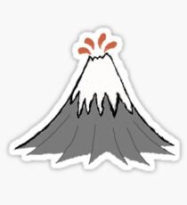 Volcano Sticker