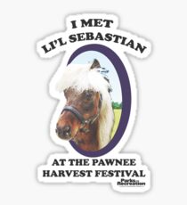 I met lil Sebastian Sticker