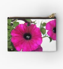 Hot Pink Petunias Studio Pouch