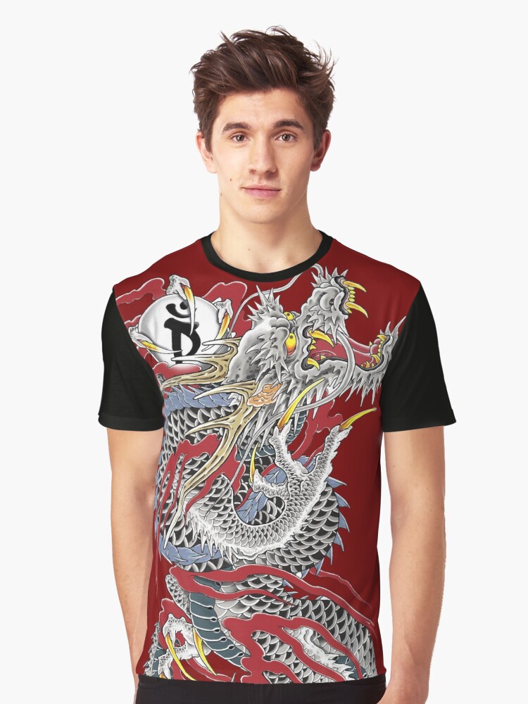 "Yakuza Dragon Tattoo" Graphic T-Shirt by superbcase | Redbubble