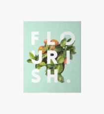 Flourish #redbubble #home #designer #tech #lifestyle #fashion #style Art Board